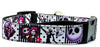 Nightmare Before Christmas dog collar handmade adjustable buckle collar 1" wide Petcollarshandmade