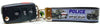 Police Key Fob Wristlet Keychain 1"wide Zipper pull Camera strap handmade