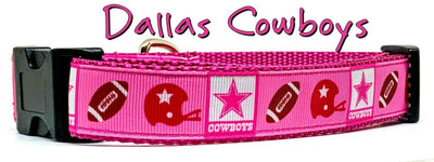 Dallas Cowboys dog collar handmade adjustable buckle collar 1