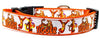 Tigger Winnie the Poo dog collar Handmade adjustable buckle 1"or 5/8" or leash