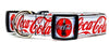 Coca Cola dog collar handmade adjustable buckle collar 1"or 5/8" wide or leash
