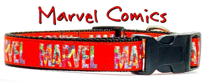 Marvel comics dog collar handmade adjustable buckle collar 1