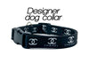 Fashion Designer Dog collar handmade adjustable 1" or 5/8" wide or leash