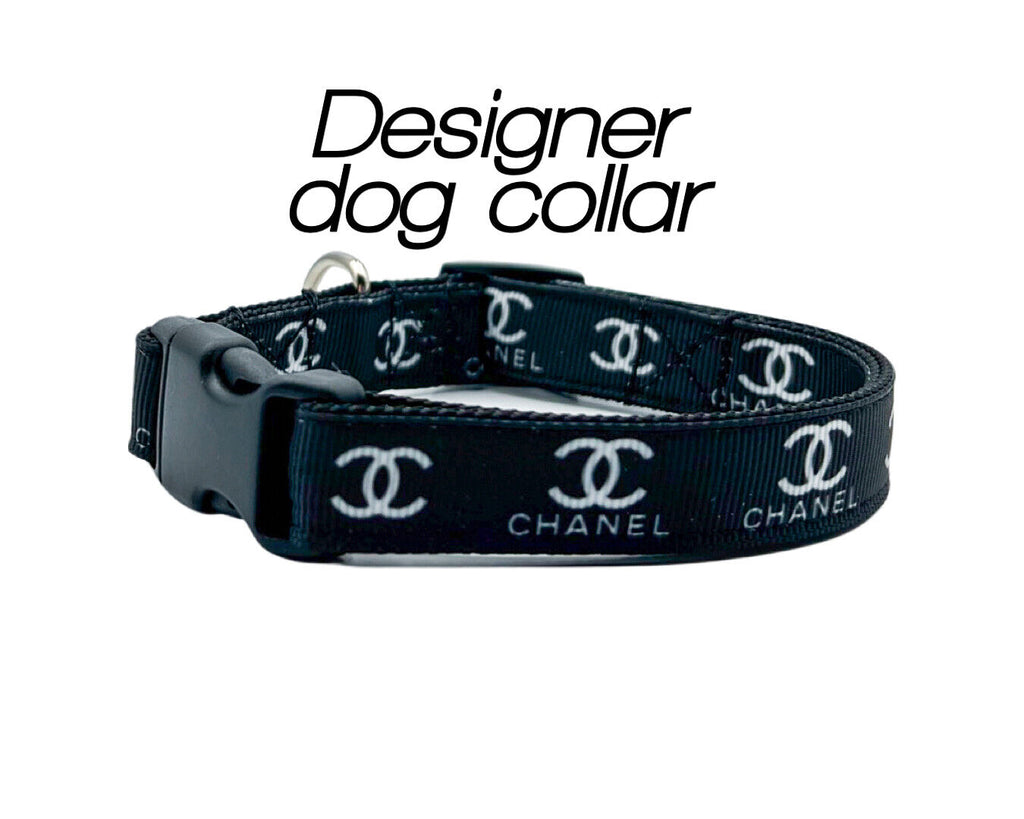 Fashion Designer dog collar handmade adjustable buckle 1 or 5/8 wide