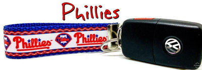 Phillies Key Fob Wristlet Keychain 1