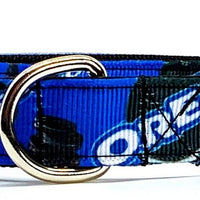 Oreo dog collar handmade adjustable buckle 1" or 5/8"wide or leash cookie Petcollarshandmade