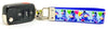 Eeyore Key Fob Wristlet Keychain 1"wide Zipper pull Camera strap handmade