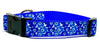Marimekko Flowers dog collar handmade adjustable buckle collar 1" wide or leash