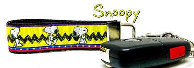 Snoopy Key Fob Wristlet Keychain 1