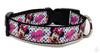 Minnie Mouse Dog collar handmade adjustable buckle 1" or 5/8" wide or leash Petcollarshandmade