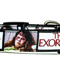 The Exorcist dog collar handmade adjustable buckle 5/8" wide or leash Movie Petcollarshandmade