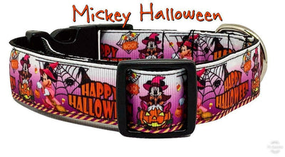 Mickey Halloween dog collar handmade adjustable buckle collar 1