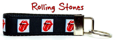 Rolling Stones Key Fob Wristlet Keychain 1