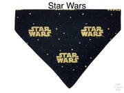 Star Wars Dog Bandana Over the Collar bandana Dog collar bandana puppy