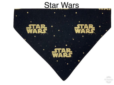 Star Wars Dog Bandana Over the Collar bandana Dog collar bandana puppy Petcollarshandmade