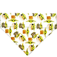 Baby Yoda Dog Bandana Over the Collar bandana Dog collar bandana Star Wars Petcollarshandmade