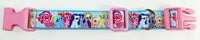 My Little Pony dog collar handmade adjustable buckle collar 1"wide or leash Petcollarshandmade