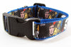 Star Wars dog collar handmade adjustable buckle 1" or 5/8" wide or leash movie