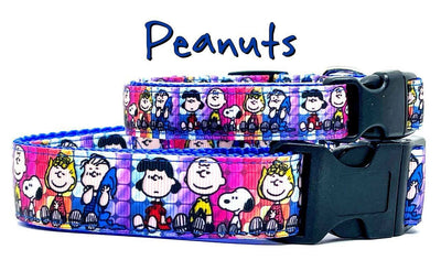 Peanuts dog collar handmade adjustable buckle 1