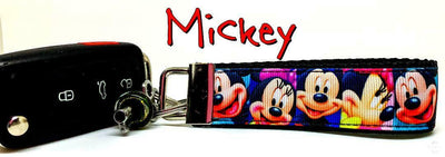 Mickey Mouse Key Fob Wristlet Keychain 1