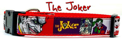 The Joker dog collar handmade adjustable buckle collar 1