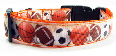 Sports dog collar handmade adjustable buckle collar 1