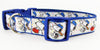 Snoopy dog collar handmade adjustable buckle collar 1" wide or leash Peanuts