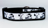 Snoopy dog collar handmade adjustable buckle collar 1" or 5/8" wide or leash