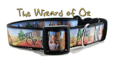 Wizard of Oz dog collar handmade adjustable buckle 1