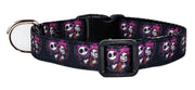 Nightmare Before Christmas dog collar adjustable buckle collar 5/8"or leash Petcollarshandmade