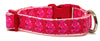 Marimekko Flowers dog collar handmade adjustable buckle collar 5/8"wide or leash Petcollarshandmade