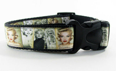 Marilyn dog collar handmade $12.00 adjustable buckle collar 1