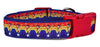 Wonder Woman dog collar handmade adjustable buckle collar 1" wide or leash