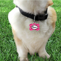 Pet ID Tag  Hello Kitty Personalized Custom Double Sided Pet Tag name & number