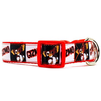 Gizmo dog collar handmade adjustable buckle 1"or 5/8" wide or leash Gremlins Petcollarshandmade