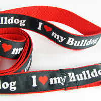 Rescue 911 Police dog collar handmade adjustable buckle collar 1" wide or leash - Furrypetbeds