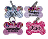 Pet ID Tag Vikings NFL Personalized Custom Double Sided Pet Tag w/name & number - Furrypetbeds