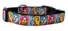 Goofy dog collar handmade adjustable buckle collar 1" or 5/8" wide or leash Petcollarshandmade