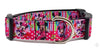 Minnie Mouse Dog collar handmade adjustable buckle collar 1" wide or leash Petcollarshandmade