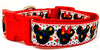 Mickey Christmas dog collar handmade adjustable buckle collar 5/8"wide or leash