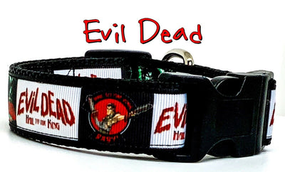 Evil Dead dog collar adjustable buckle 1