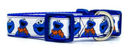 Cookie dog collar handmade adjustable buckle 1" or 5/8" wide or leash Petcollarshandmade