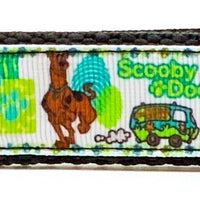 Scooby Doo Key Fob Wristlet Keychain 1"wide Zipper pull Camera strap handmade - Furrypetbeds