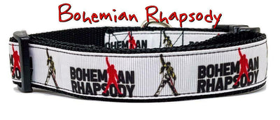 Bohemian Rhapsody Queen dog collar adjustable buckle 1
