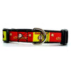 Curious George dog collar handmade adjustable buckle 5/8" wide or leash cartoon