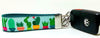Cactus Key Fob Wristlet Keychain 1"wide Zipper pull Camera strap handmade - Furrypetbeds
