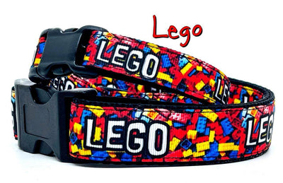 Lego dog collar handmade adjustable buckle collar 1