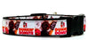 Dunkin Donuts dog collar handmade adjustable buckle 1" or 5/8" wide or leash