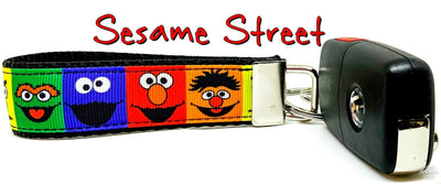 Sesame Street Key Fob Wristlet Keychain 1