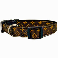Fashion Designer dog collar handmade adjustable buckle 5/8"wide or leash fashion